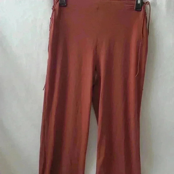 F21 Flare pants with ties on the sides - Picture 1 of 6